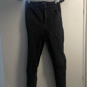 Abercrombie black denim jeans